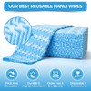 Peachicha All Purpose Cloths Disposable Cleaning Cloths Reusable J Cloths