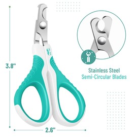 Mr. Pen- Cat Nail Clipper, Sky Blue Cat Nail Trimmer, Cat Nail Clippers, Cat Claw Clippers, Cat Clippers for Nails, Pet Nail Clippers, Kitten Nail Clipper, Small Dog Nail Clipper Cat Claw Trimmer