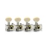 Metallor 12 Strings Acoustic Guitar Tuning Pegs Chrome Plated Machine