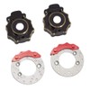 DJX Brass Rear Hub Carrier&Rear Portal Drive Housing&Portal Knuckle Cover&Caliper