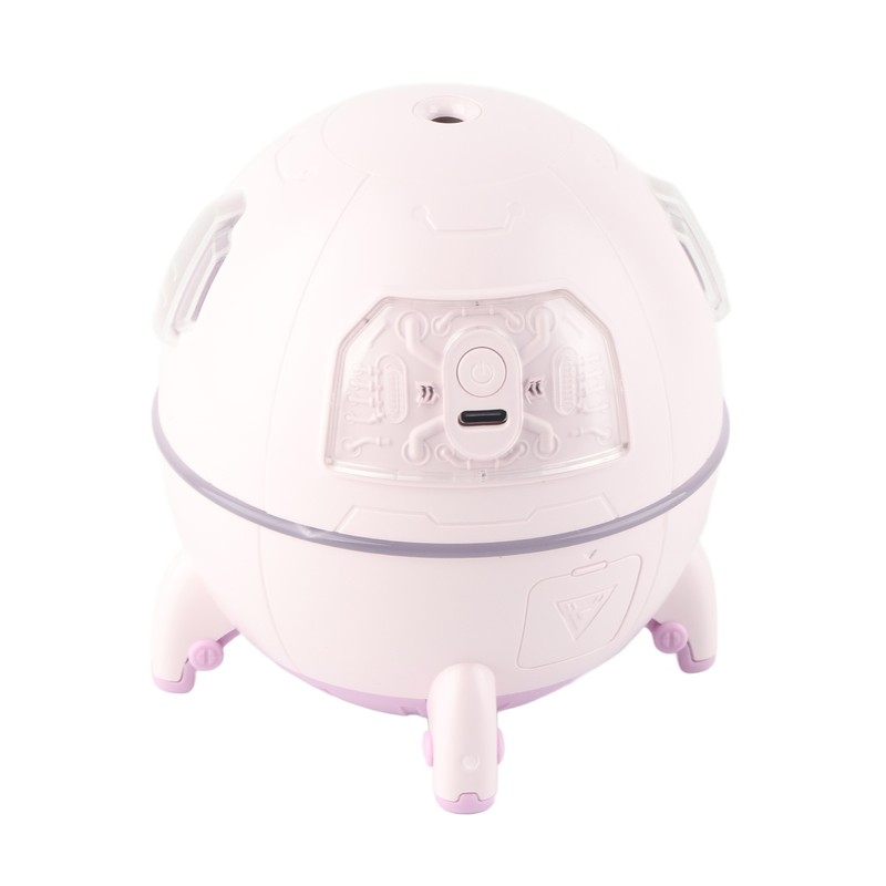 Capsule Humidifier Transparent PC Silicone Mini Cute Humidifiers Portable Household