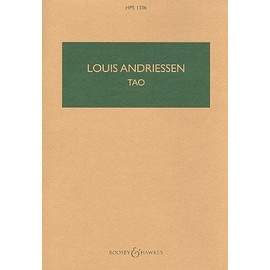 Tao: HPS 1336. piano, 4 female voices and ensemble. Partition d'étude.