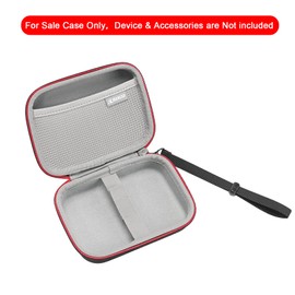 RLSOCO Carrying Case for Phomemo D30 Label Maker Machine & NIIMBOT D110/D11 Label Maker, Holds Label Tapes and Cable - Black (Case Only)
