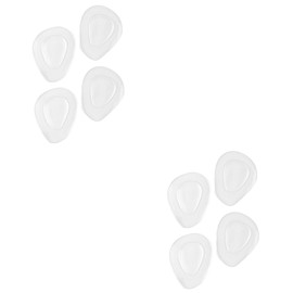 Healeved 4pairs Forefoot Pads for High-heeled Shoes Non-slip Half Insoles for Women Thickened Cushions to Prevent Slipping and Enhance Comfort