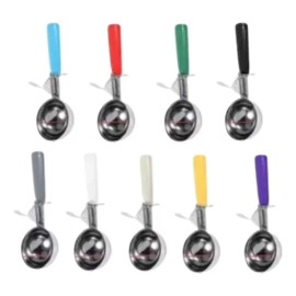 Vencort Cuchara/scoop Para Helado 9 Medidas Colores Mix Del 6 Al 40