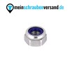 Sicherungsmuttern M16 10 Stück DIN 985 Edelstahlmuttern Stoppmuttern Klemmmuttern selbstsichernde