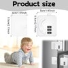 Pack of 2 Child Safety Cabinet Fridge Lock with Digital,