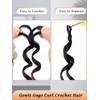 Gowit Gogo Curl Crochet Hair 8 Inch 6 Packs Short