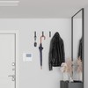 Batheidon Set of 4 hooks for acoustic panels, coat hooks,