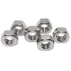 M2.5 Pack of 100 V2A Hexagon Nuts DIN 934 /