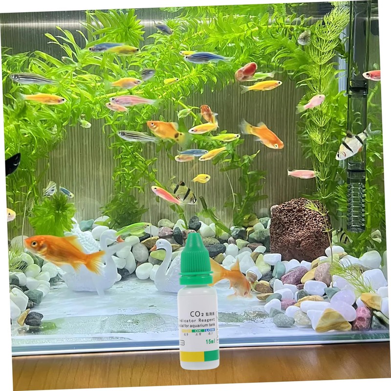 WOONEKY Aquarium Water Tester Co2 Testing Kit Fish Tank Co2