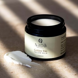Nada Organics Golden Trio Tallow Balm, 100ml