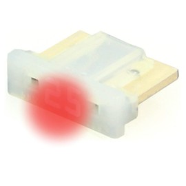 LED Status Micro Low Profile LP Car Mini Fuses FLL Set 3A 5A 7.5A 10A 15A 20A 25A 30A, Current: 25A Amp