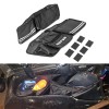MOFUN 2 Pack Motorcycle Saddlebag Organizers for Harley Road King
