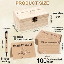 Celebration Of Life Share A Memory Card Sets 100Pcs Share a Memory Card