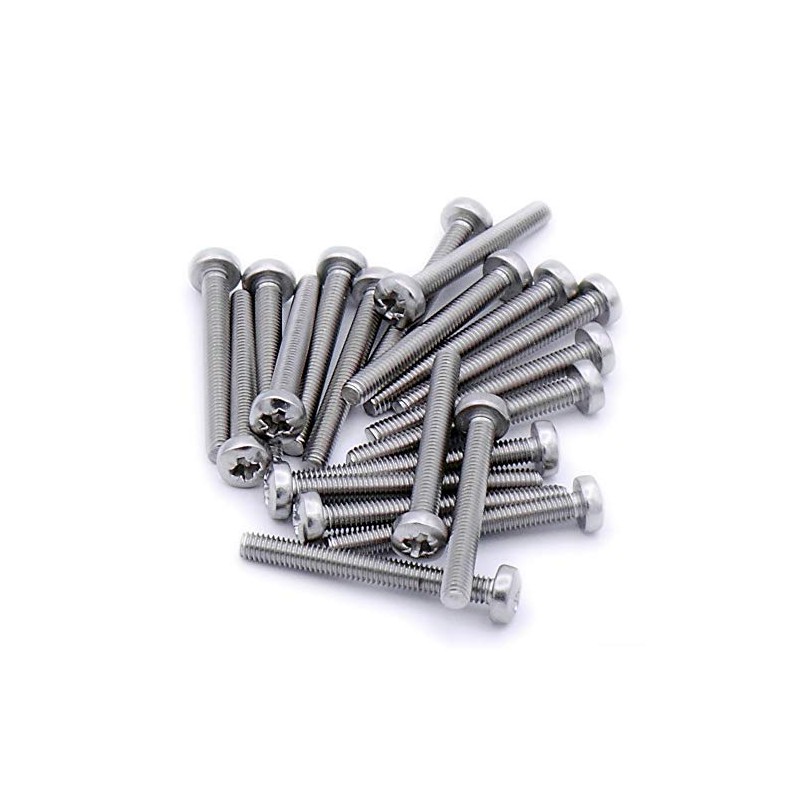 M5 (5mm x 22mm) Pozi Pan Machine Screw (Bolt) -