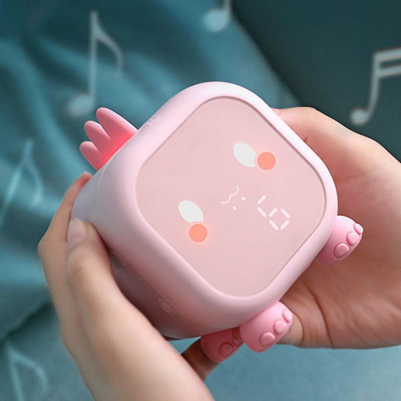 Digital Clock Intelligent Cute Fun Dragon LED Silicone Cartoon Bedside