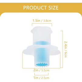 3Pcs Cupcake Corer Tools Mini Pastry Cupcake Core Remover Reusable Cupcake Plunger Corer Decorating Durable Cupcake Hole Punch for Cupcakes Baking, Fruit Corers, Fruit Peelers and Slicers