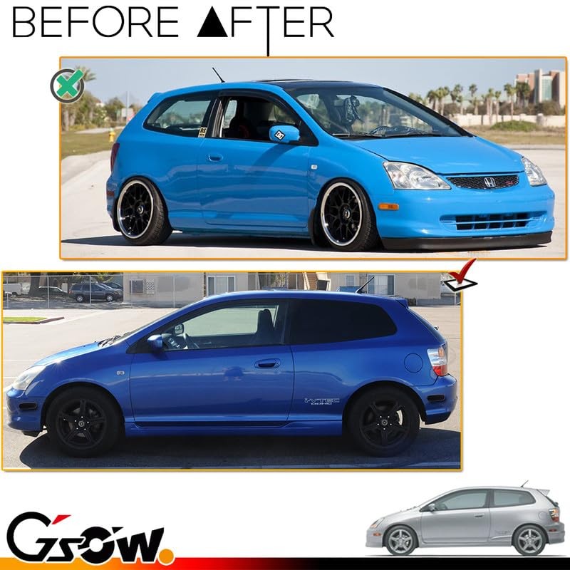 GSOWO 2 PCS for 2002 2003 2004 2005 Honda Civic