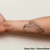 Azeeda 'Stachelschwein' Temporäres Tattoo - Hautfreundlicher & Ungiftiger Abziehbild ·