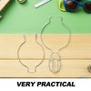 Anneome Mason Jar Wire Clamp 4Pcs Stainless Steel Spring Sealed