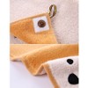 Children's Towel with Loop, Bear, Hand Towel, Kindergarten, Nursery School,