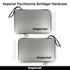 Imperial Hardcase Table Tennis Racket Case | Silver | Carbon