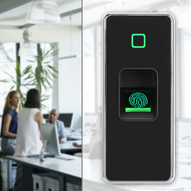 Metal Access Controller 125KHZ RFID Card Reader Waterproof Fingerprint Door