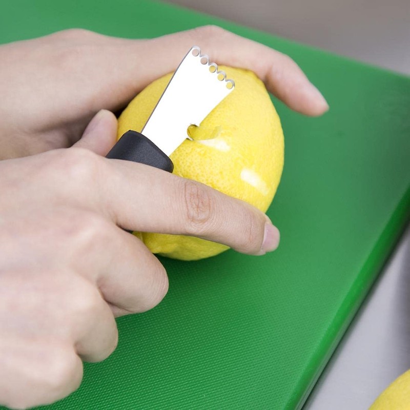 Vogue Lemon Zester With Canele Stainless Steel Grater Peeler Kitchen