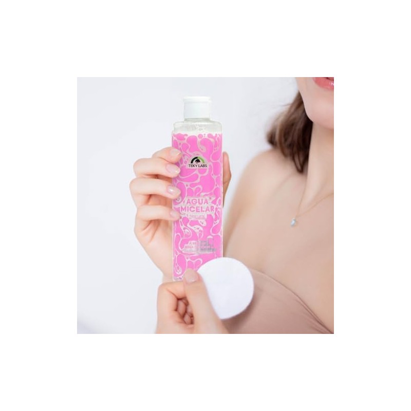 Agua Micelar Teky Labs Desmaquilla, Limpia y Humecta 300ml