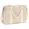 Laptop Tote Bag for Women Work 15.6 inch Canvas Shoulder