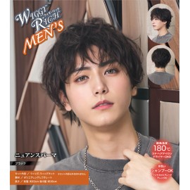 Clearstone WIGGY RICH Men's Nuance Perm Wig Black