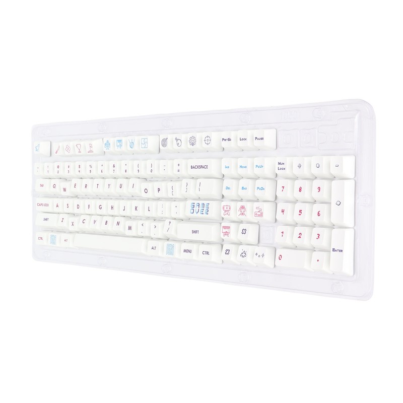 Keyboard Keycaps 108 Keys PBT Material OEM Keycaps Dye Sublimation