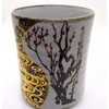 Kutani yaki(ware) Japanese Yunomi teacup Gold Plum