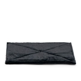 PETS APPAREL HILLS | Cama Tipo Colchoneta Térmica para Gato Acolchonado, Hipoalergénico, Suave y Cómodo (Medium, Negro)