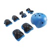 Helmet Knee Pad Adjustable Comfortable Protective Kids Sport Gear Set