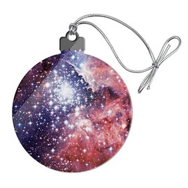 GRAPHICS & MORE Nebula Space Galaxy Acrylic Christmas Tree Holiday Ornament