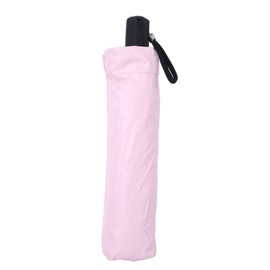 Lady Woman 3 Folding Sun Rain Umbrella Portable Anti UV Automatic Parasols Outoor Pink