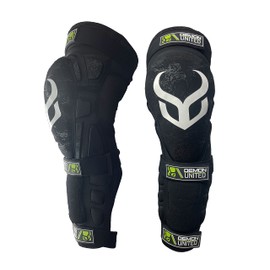 Demon D3O Hyper Knee/Shin Mountain Bike Knee Pads- D30 Knee Pads and Shin Pads for MTB/BMX/Snowboard/Motorcycle Knee pads- Come as a Pair (XLarge)