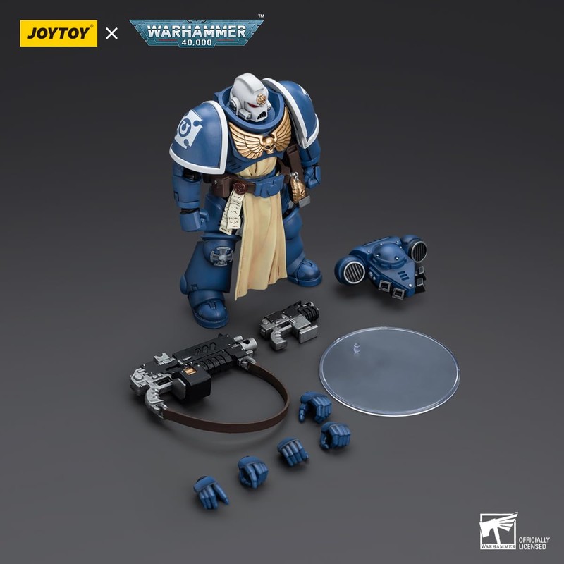 BEERISE JOYTOY 1/18 Action Figures - Warhammer 40,000 Ultramarines Sternguard