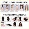 Pelucas De Belleza Naturales Con Forma De Pez Para Cosplay