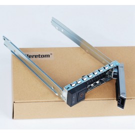 Heretom 3.5 Inch Hard Drive Frame X7K8W Y796F HDD Tray Drive Caddy for Dell PowerEdge 14 Generation R240 R340 R440 R540 R640 R740 R740xd R6415 R7415 R7425 and More - Hot-Swap SAS SATA Bracket