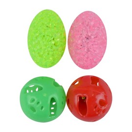 Fancy Pets Juguete Set Surtido Catch para Gato 12 Piezas Tamaño Chico Diferentes Materiales y Diseños Interactivos