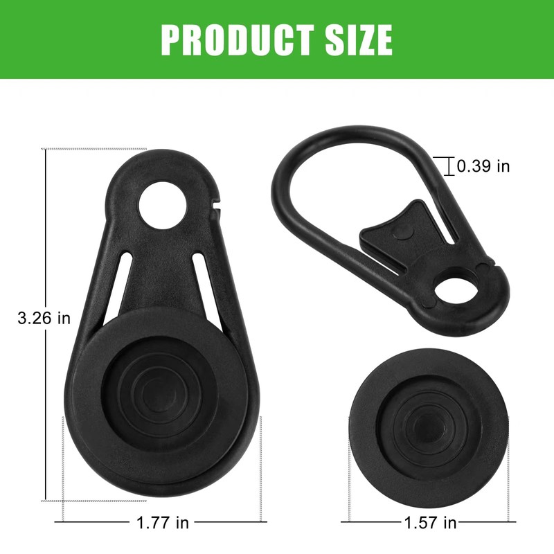 Heavy Duty Shade Clips, 20 Pcs with Storage Bag, Sun