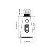 Faucet Spayer Head Sink 3 Functions Spray Head G1/2 Pull