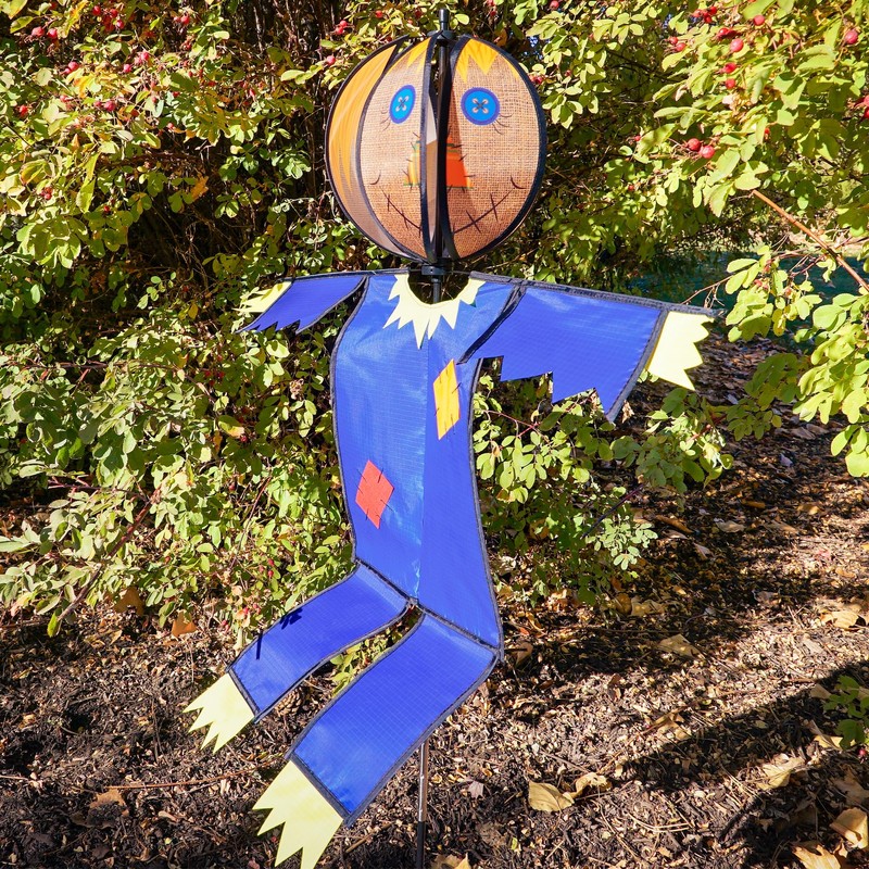 In the Breeze Scarecrow Ground Ball Spinner, Autumn Wind Spinner,