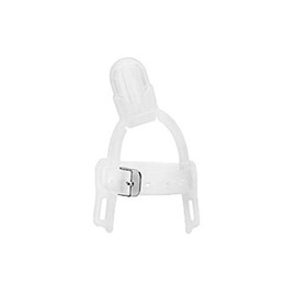 MORDEDOR DE SILICONA AJUSTABLE PARA CHUPAR EL PULGAR Y LOS DEDOS PARA BEBÉ INFANTIL AMARILLO TRANSPARENTE (Transparente)
