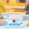 PHINOX Yellow 2 Tier Ice Cube Tray Easy Release Bpa
