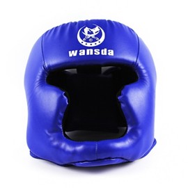 Headgear for Boxing Sparring Martial Arts Practice (Blue)