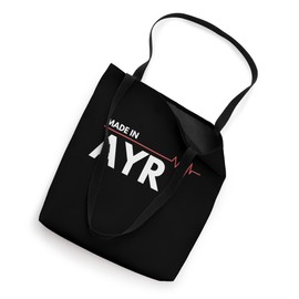 Made In Ayr Scotland Place Of Birth Tote Bag